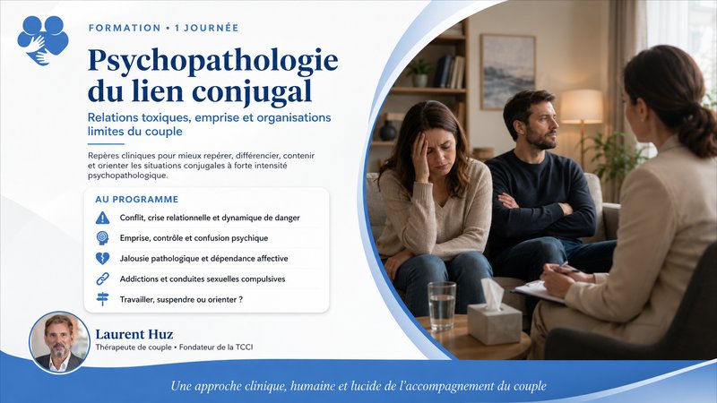 Psychopathologie du lien conjugal — Relations toxiques, emprise, jalousie, addictions et organisations limites du couple