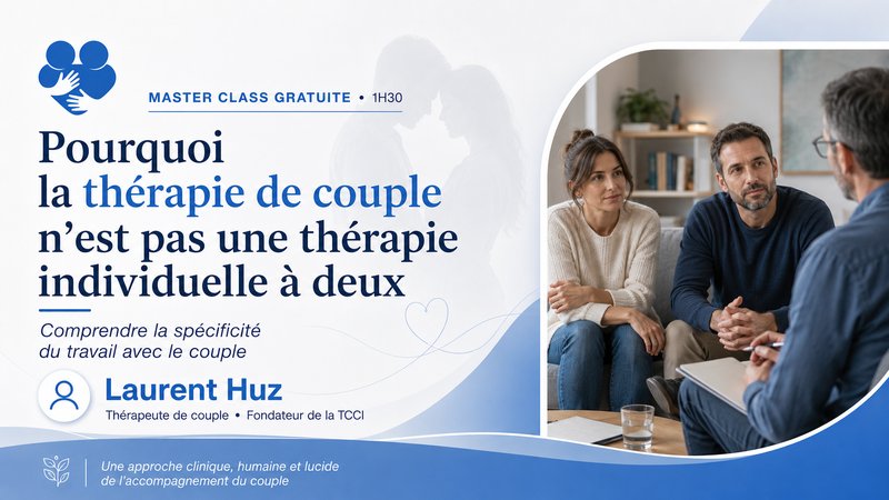 Accompagner un couple : pourquoi ce n'est pas une thérapie individuelle à deux