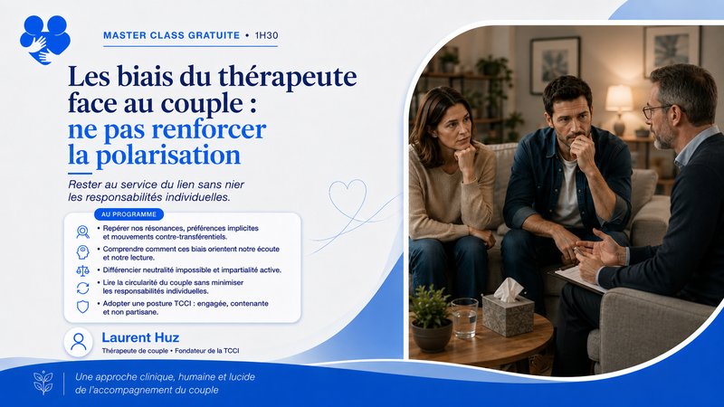 Les biais du thérapeute face au couple
