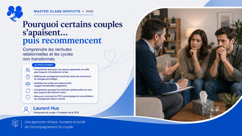 Pourquoi certains couples s'apaisent… puis recommencent